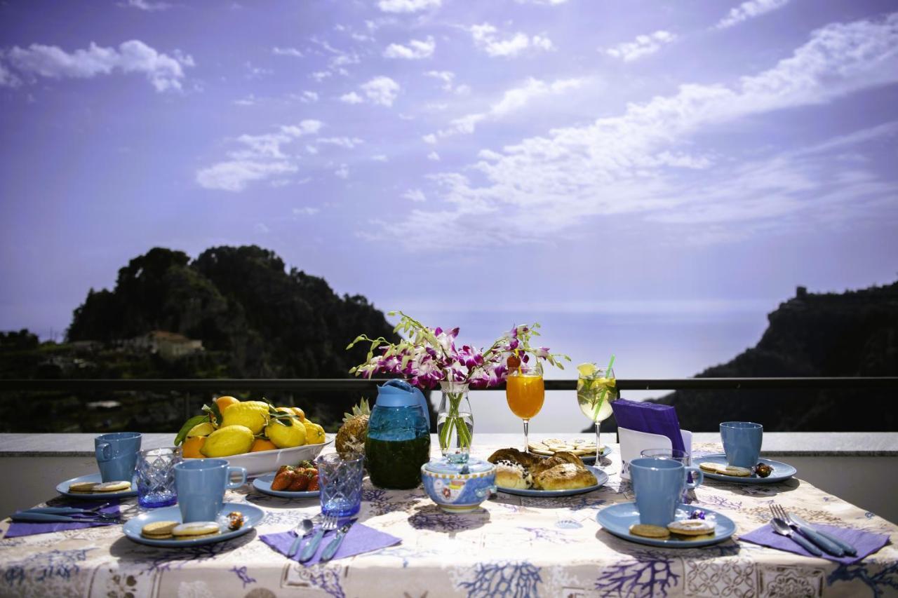 Amalfi Sea View Villa Scala Eksteriør bilde