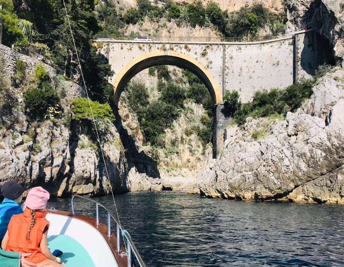 Amalfi Sea View Villa Scala Eksteriør bilde