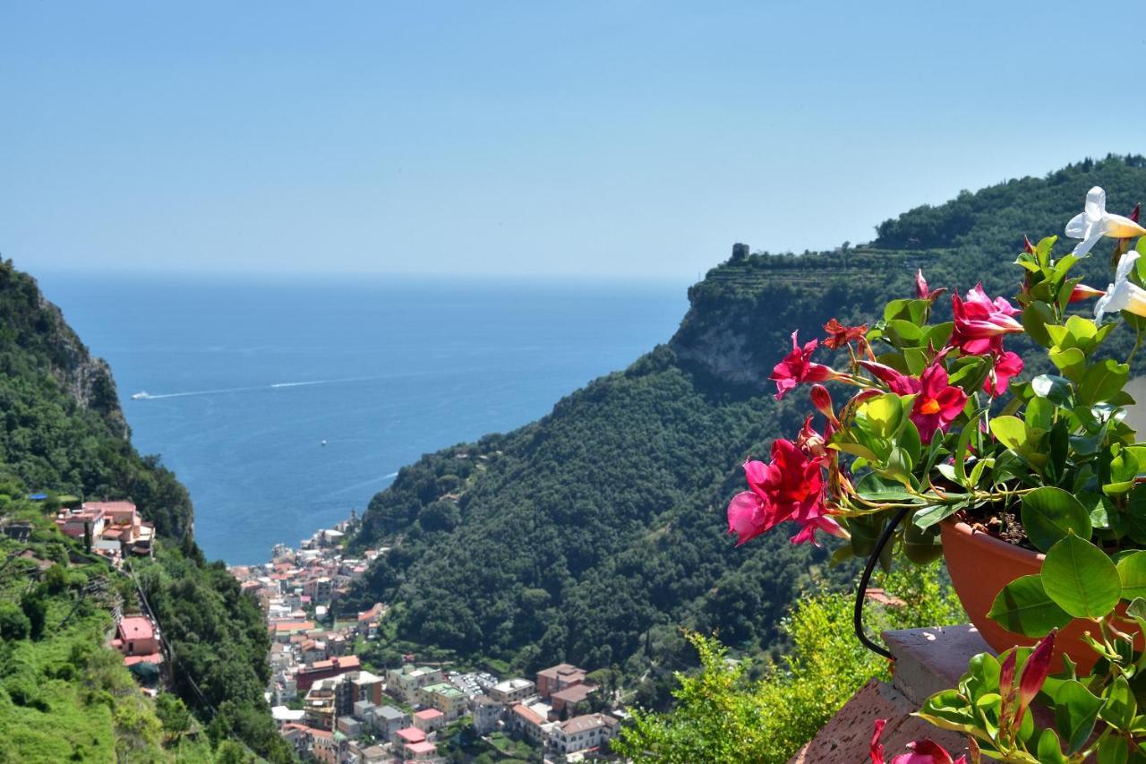Amalfi Sea View Villa Scala Eksteriør bilde